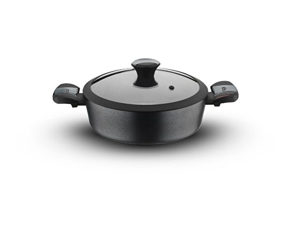 Picture of Diamond 26 cm Yanmaz Yapışmaz Basık Tencere