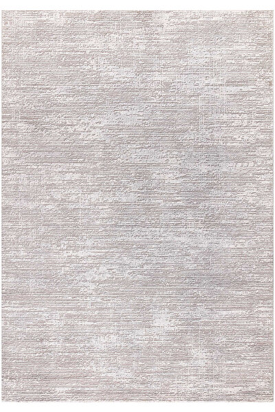 Picture of Koza Carpet Koza Carpet Koza Hayad Kilyos Cream Gray Acrylic Carpet Living Room Sitting Room Bedroom Corridor Machine Made Carpet 45563A 80 x 150