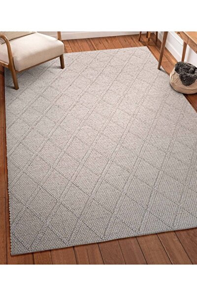 Picture of Koza Carpet Koza Premium Tahar Beige Hand Woven Living Room Hall Bedroom Children's Room Hallway Carpet 99001 90 x 150