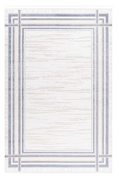 Picture of Koza Carpet Versailles Blue Carpet Rug Living Room Sitting Room Bedroom Hallway Machine Carpet 51411 200 x 290