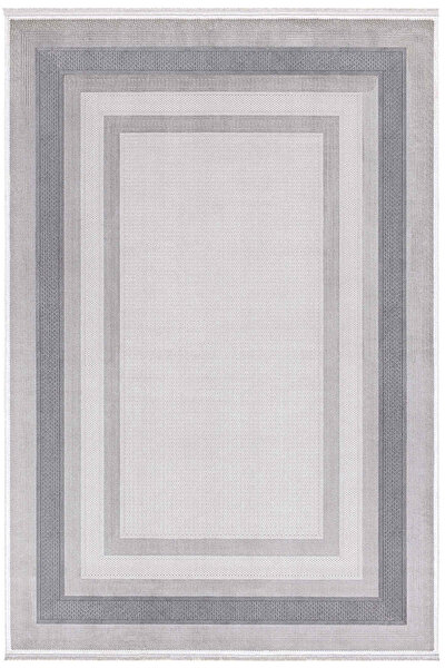 Picture of Koza Carpet Koza Hayad Arven Gray Carpet Living Room Sitting Room Bedroom Corridor Machine Carpet 20258D 80 x 150