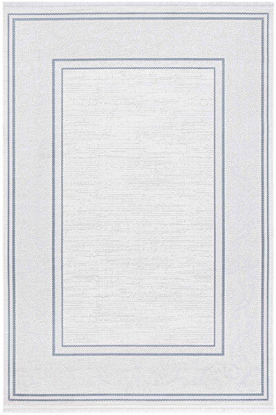 Picture of Koza Carpet Koza Premium Intenso Blue Carpet Living Room Sitting Room Bedroom Hallway Machine Carpet 31197E 160 x 230