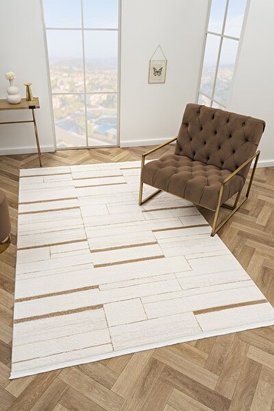Picture of Koza Carpet Koza Hayad Çırağan Mink Carpet 46322B Living Room Sitting Room Bedroom Corridor Machine Carpet 160 x 230