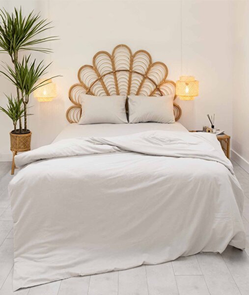 Picture of Koza Home Pacifico Duvet Cover Set Cotton Silver King Size 240x220 9549A King Size