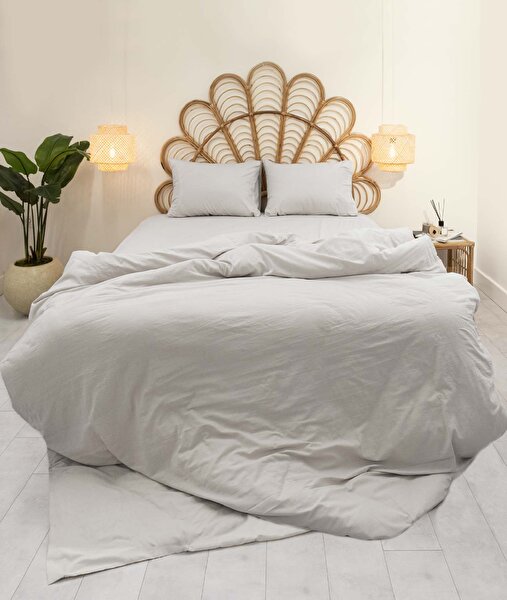 Picture of Koza Home Calmo Duvet Cover Set Silver King Size 240x220 9564A King Size