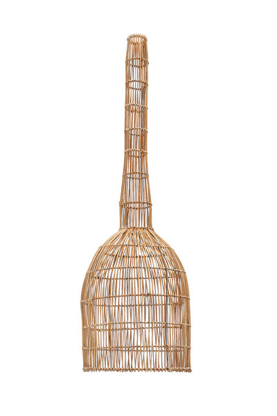 Picture of Koza Home Meander Handmade Decorative Rattan Single Pendant Chandelier 35x120cm 8990 35 x 120
