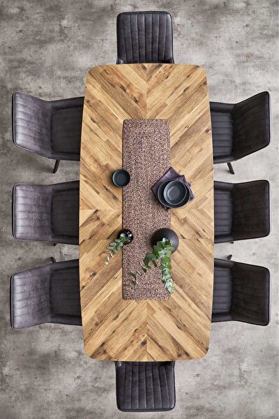 Picture of Koza Home Cesta Handmade Knitted Purple Corner Runner 37x136 4025 37 x 136