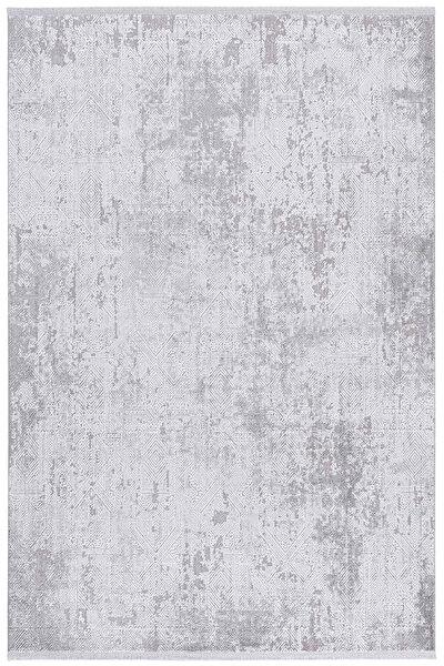 Picture of Koza Carpet Koza Hayad Aris Gray Carpet Living Room Sitting Room Bedroom Corridor Machine Carpet 46156B 80 x 150