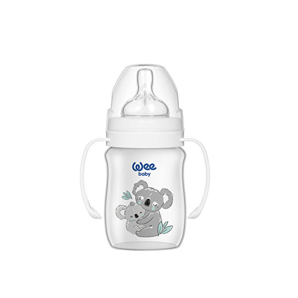 Picture of WeeBaby  Wee Baby Safari PP Feeding Bottle With Grip (150 ml)