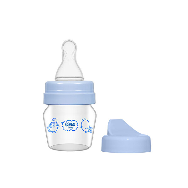 Picture of WeeBaby Mini Glass Sippy Bottle Set (30 ml)