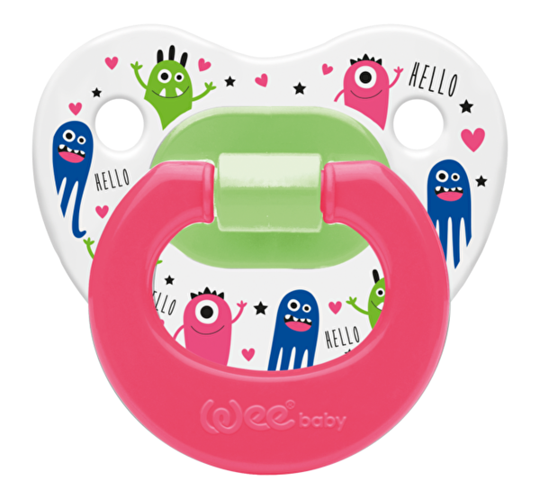 Picture of WeeBaby Patterned Body Orthodontic Soother No:2