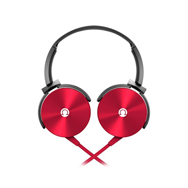 Preo My Sound MS09 Kulaküstü Kablolu Kulaklık Kırmızı. ürün görseli